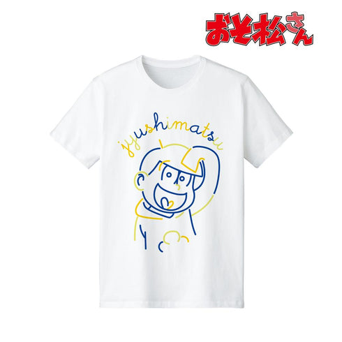 『おそ松さん』十四松 ラインアート Tシャツメンズ【202509再販】